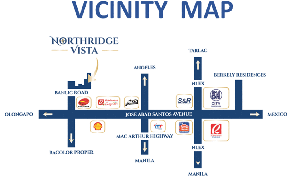 Vicinity Map Northridge Vista Bacolor